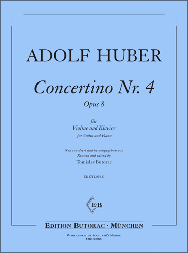 Cover - Schler-Concertino Nr. 4, op. 8